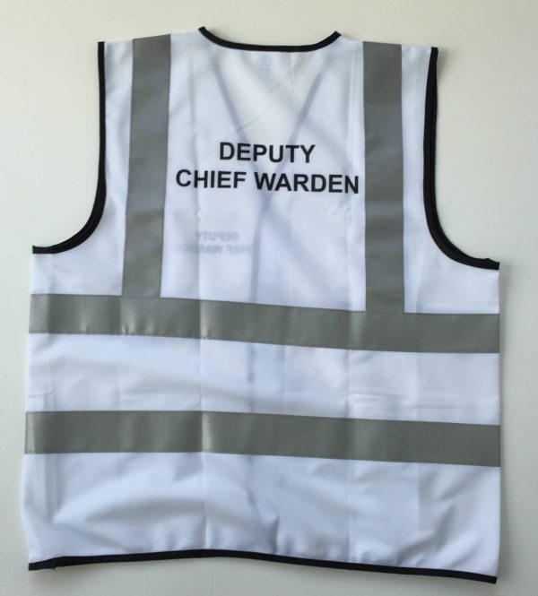 Fire safety vest