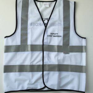 Fire safety vest