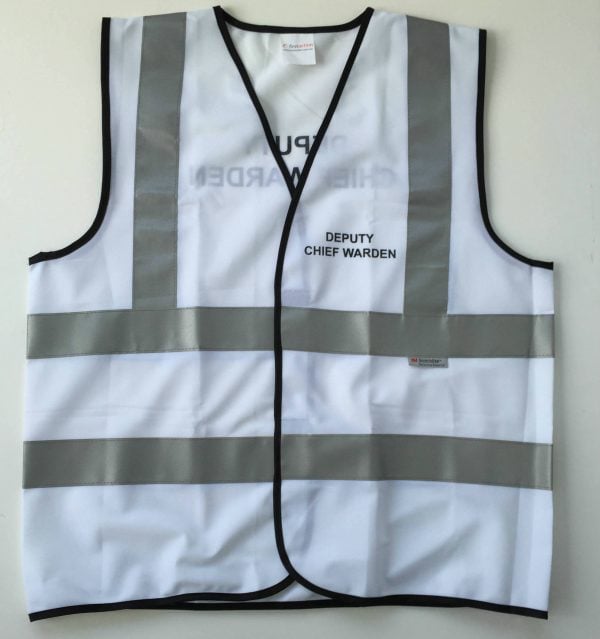 Fire safety vest