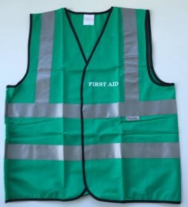 Fire safety vest