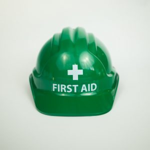 First aid hard hat