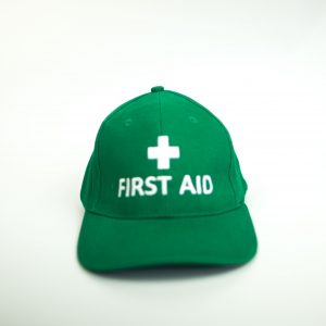first aid cap